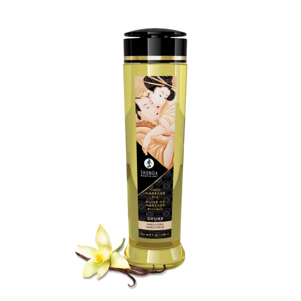 SHUNGA MASSAGEÖL DESIRE (Vanilla Fetish)
